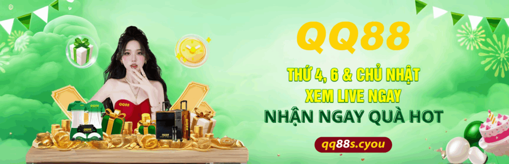 Khám Phá QQ88 – Sân Chơi Cá Cược Trực Tuyến Đáng Tin Cậy Nhất 1 Qq88S Cyou Banner